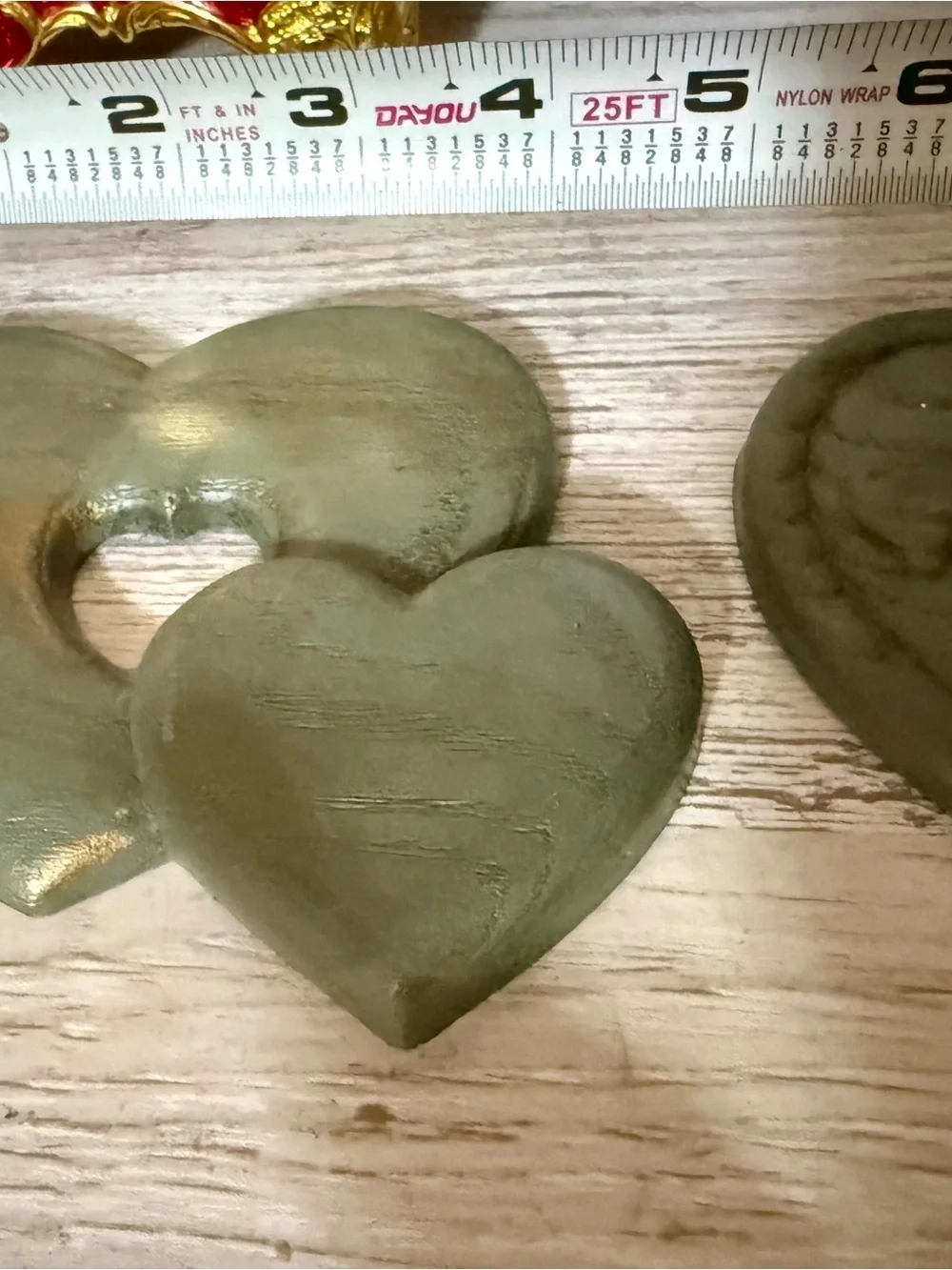 Vintage Home Interior Set of 3 Burwood Hearts